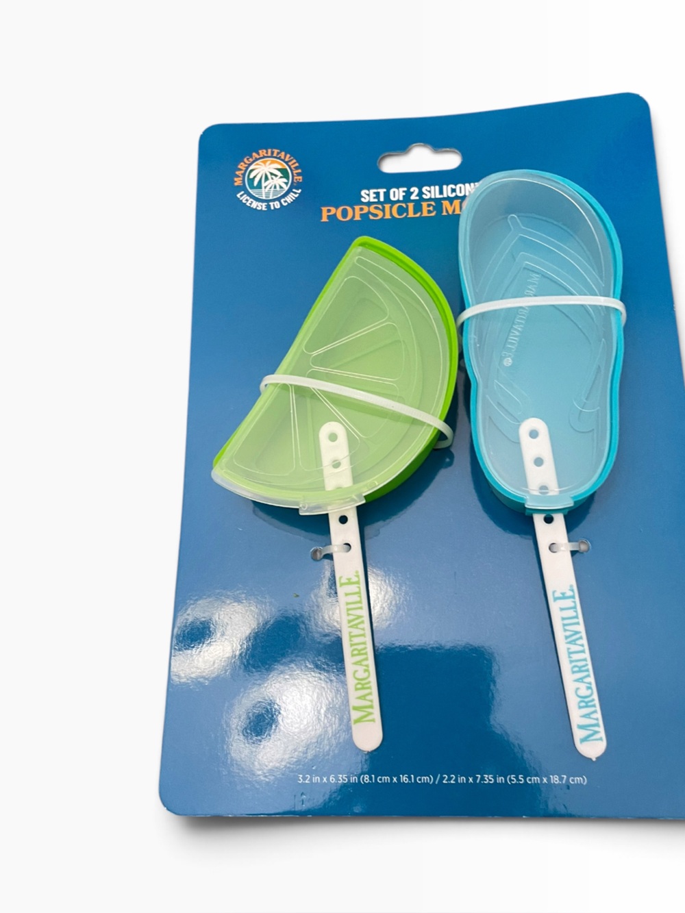Margaritaville set of 2 popsicle mold